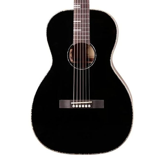 TYMA P-18E BK Siyah Parlor Elektro Akustik Gitar